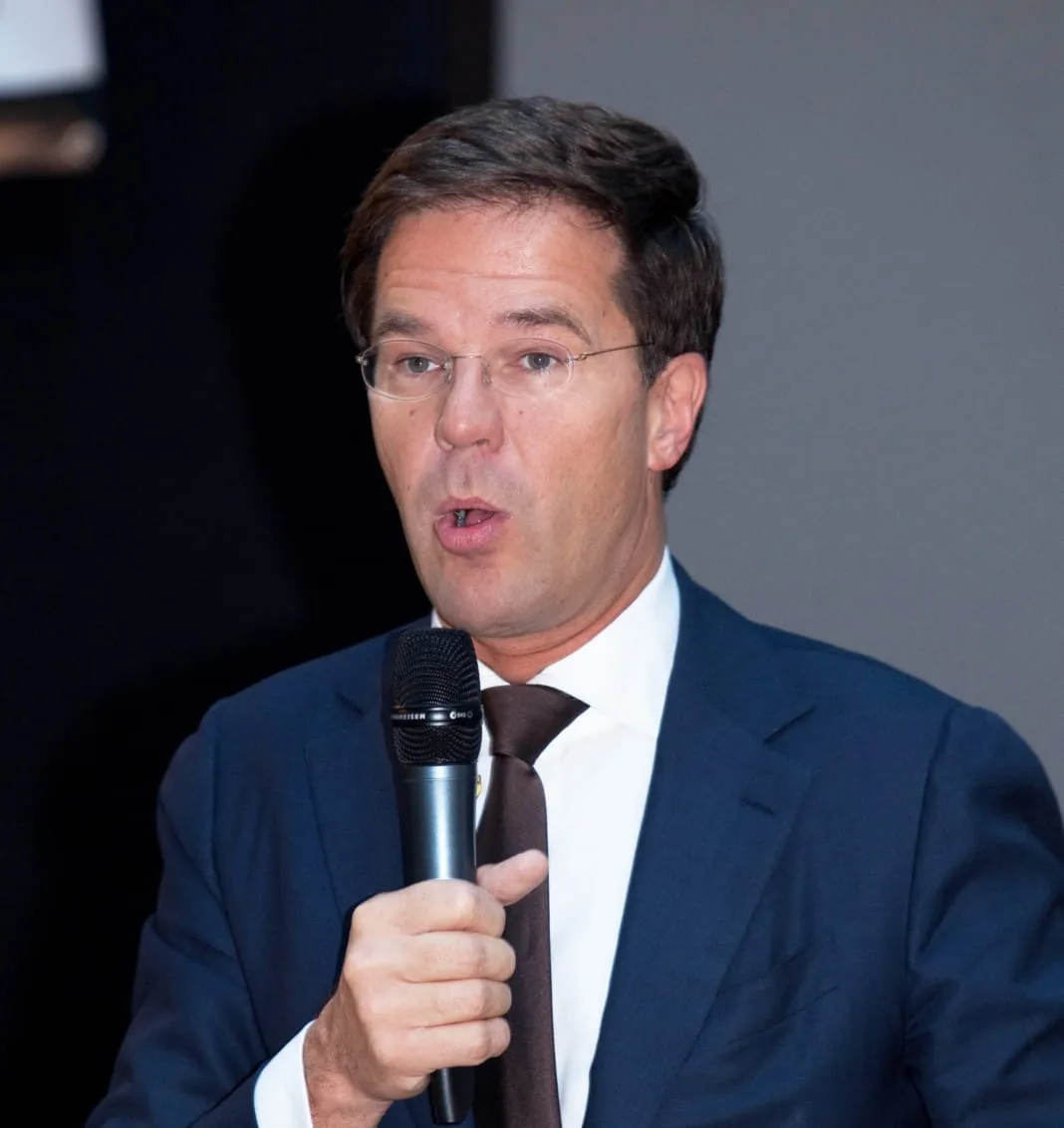 Dutch prime minister Mark Rutte