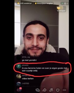 De bedreiging waard Abd mee te maken krijgt.